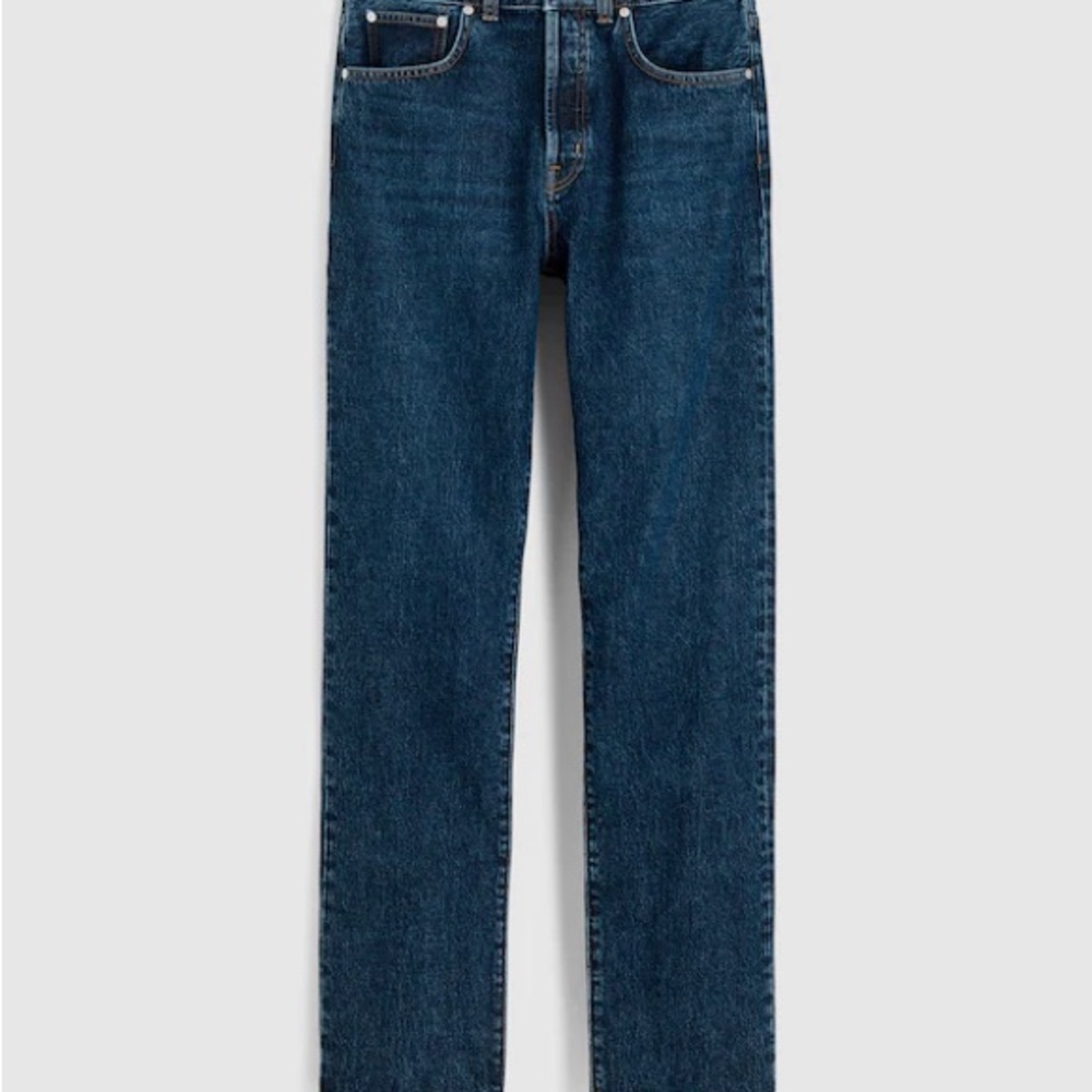 Madewell 32P Petite Longline Straight Jean